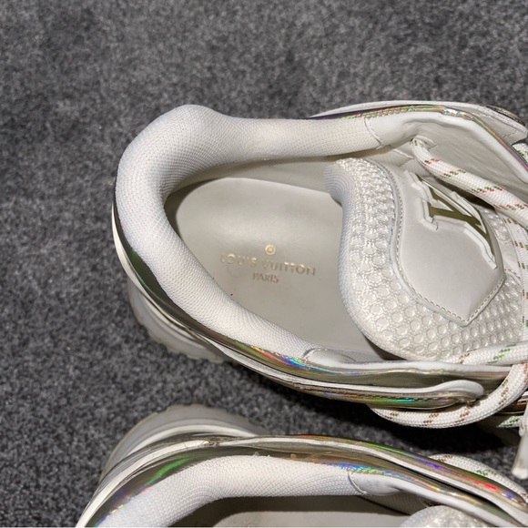 Louis Vuitton Zigzag Multicolor Leather Sneakers Size 8 Men's GO0179 - Picture 7 of 7